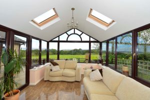 Guardian tiled conservatory roof