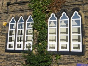Gothic Arched PVCu windows School project