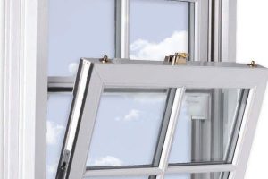 PVCu vertical sliding sash windows