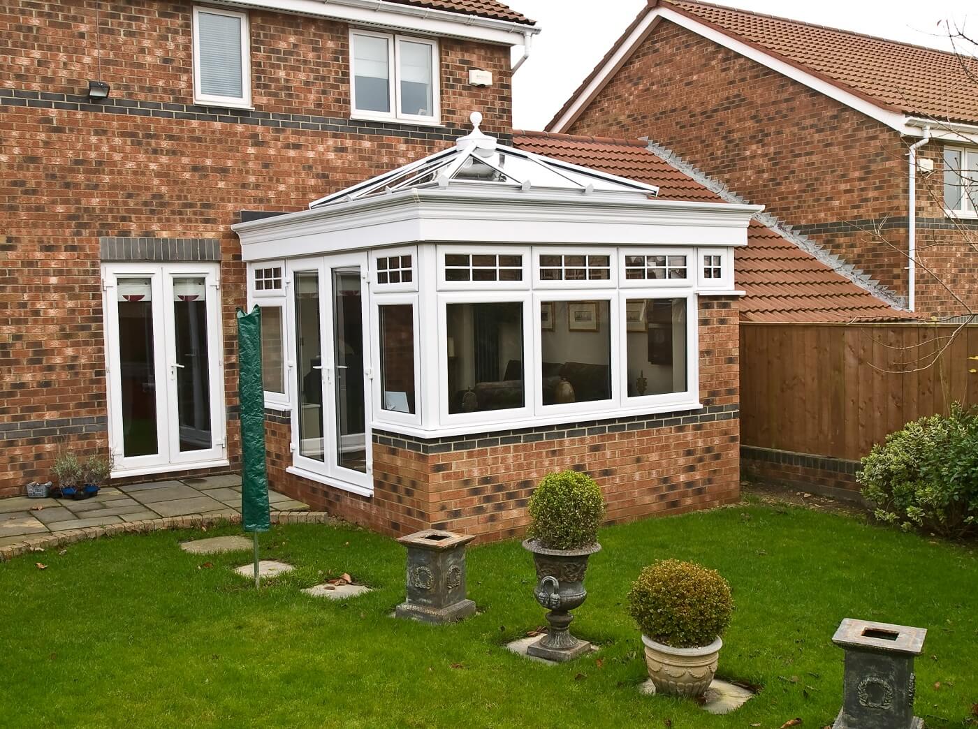 Double glazing for orangeries