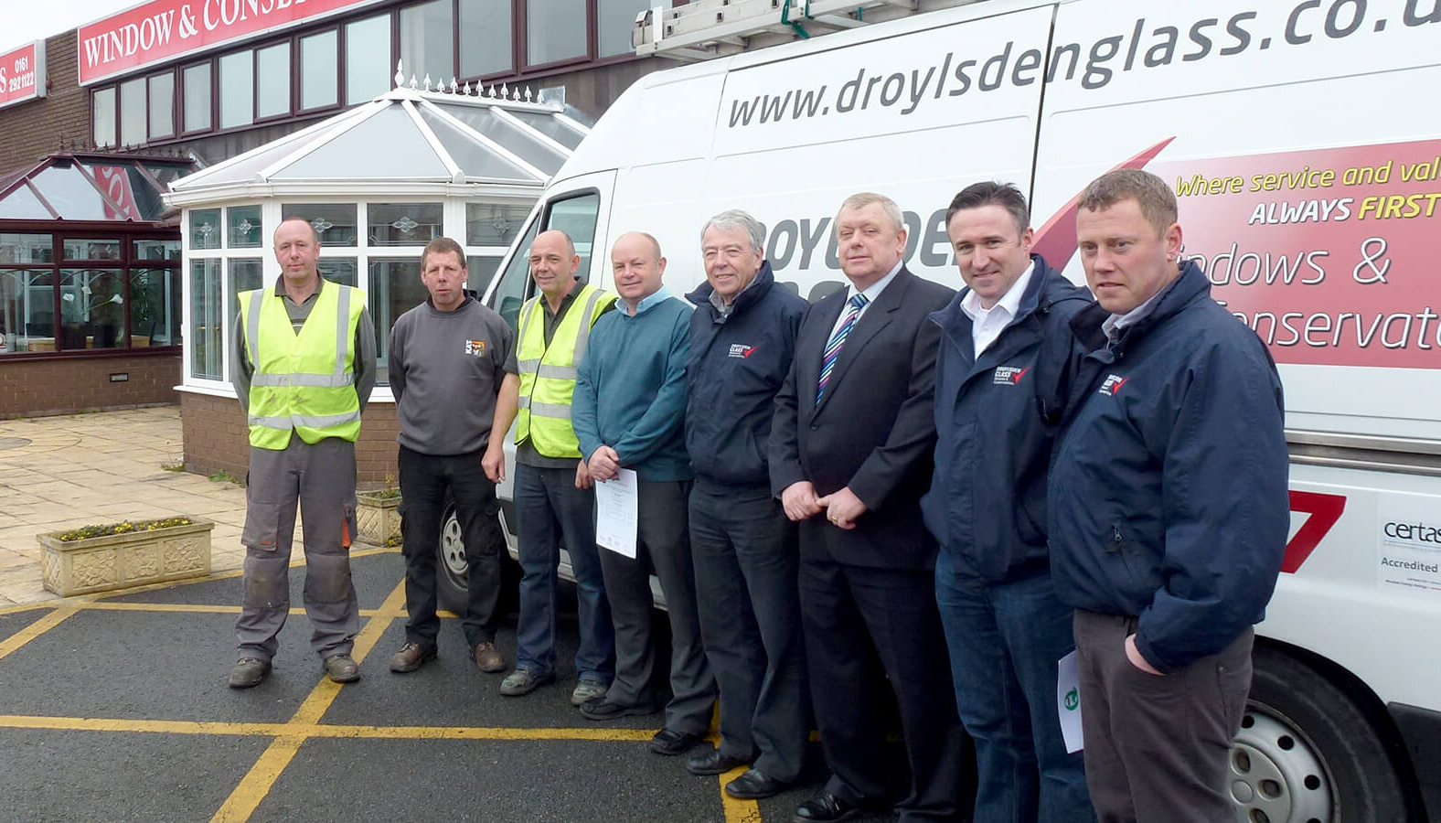 Droylsden Glass turns 33 this month