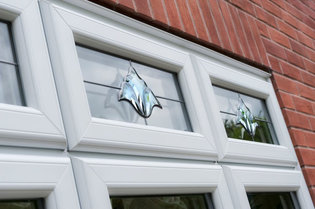 white upvc windows